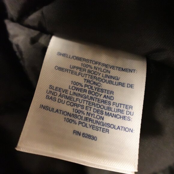 Lands’ End Squall Parka Women’s 1X Petite (16W–18W) Black Waterproof Windproof - Picture 14 of 16